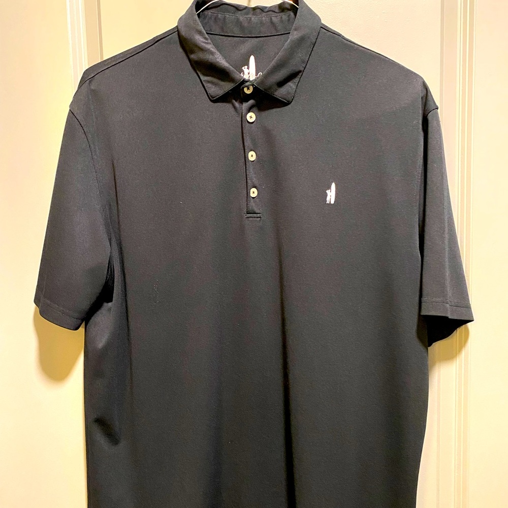 Johnnie-O XL Prep-Formance Polo. Black